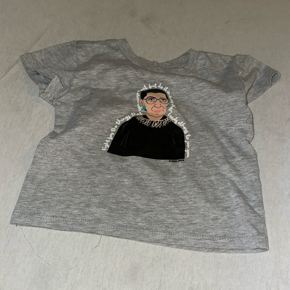 Kids Size 18M Rebel Girls Shirt.